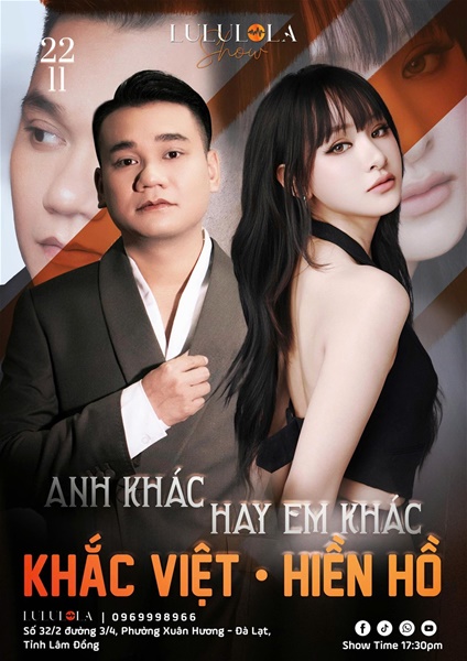 HIỀN HỒ • KHẮC VIỆT | ANH KHÁC HAY EM KHÁC